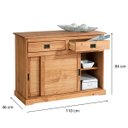 Ver imagem 4 de Balcão Aparador Buffet Madeira 2 Portas Savona Idimex