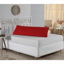 Ver imagem 4 de Fronha Xuxão Nobre 1 Peça 1,30m X 40cm Malha 100% Algodão - Vermelho