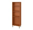 Ver imagem 2 de Paneleiro Torre Quente 4 Portas 2 Nichos P/ Forno-microondas Clara - Cinamomo/branco Aramóveis