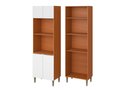 Ver imagem 3 de Paneleiro Torre Quente 4 Portas 2 Nichos P/ Forno-microondas Clara - Cinamomo/branco Aramóveis