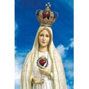 Ver imagem 1 de Quebra-cabeça Religioso Nossa Senhora de Fátima de 35 Peças Mdf com Chaveiro