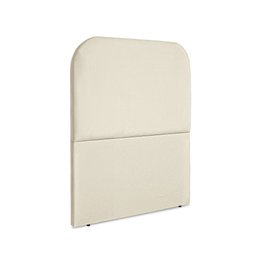 Cabeceira Estofada Solteiro Alana 90cm Suede Bege - 2