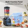 Amzchef Liquidificador 1200w com 4 Menus e Velocidade Variável (preto) - 4