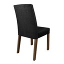 Ver imagem 7 de Conjunto Sala de Jantar Mesa Tampo de Vidro 4 Cadeiras Rustic/oxford Antônia Madesa