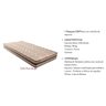 Colchão Queen Paropas Espuma D28 Pasquale Plus Euro Pillow Clean (158x198x20) -  - 2