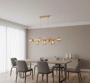 Ver imagem 1 de Pendente Moderno Jabuticaba 1,20m Mesa Sala de Jantar Bancada