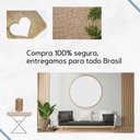 Ver imagem 4 de Espelho Redondo Decorativo Com Corda Sisal 90cm
