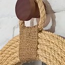 Ver imagem 2 de Espelho Redondo Decorativo Com Corda Sisal 90cm