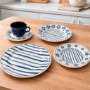 Ver imagem 3 de Aparelho Jantar Oxford Donna Margaridas Kit 30pçs 6 Pessoas