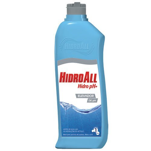 Elevador de Ph Hidroall Ph+ Liquido - 1lt