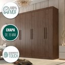 Ver imagem 6 de Guarda-Roupa Casal 6 Portas Belém Espresso Móveis