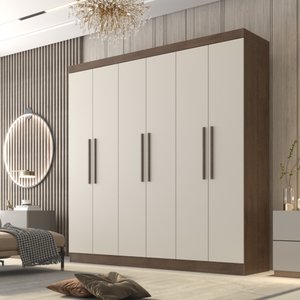 Guarda-Roupa Casal 6 Portas Belém Espresso Móveis
