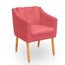 Ver imagem 5 de Poltrona Cadeira para Sala Confortável e Moderna Mila Suede