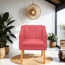 Ver imagem 2 de Poltrona Cadeira para Sala Confortável e Moderna Mila Suede