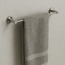 Ver imagem 2 de Toalheiro Porta Toalha de 30cm para Banheiro - Aço Escovado - Drop Metais