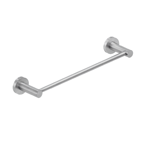 Toalheiro Porta Toalha de 30cm para Banheiro - Aço Escovado - Dpace8512 Drop Metais