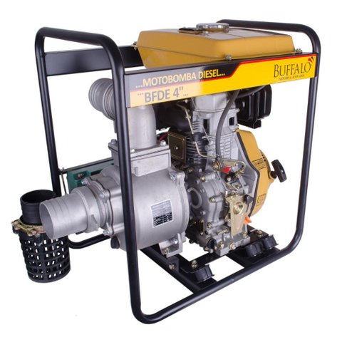 Motobomba Diesel Auto Escorvante 4''X4'' 10CV Partida Elétrica Buffalo 71014