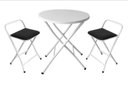 Ver imagem 3 de Mesa de Bar Dobrável Redonda D