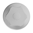 Ver imagem 1 de Acabamento Blukit para Registro Padrão Deca/docol C50 Cromado