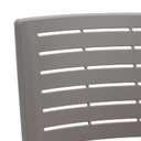 Ver imagem 6 de Cadeira Empilhável Fixa Escritório Multiuso Base Preta Kimi P03 Basalto - Lyam Decor