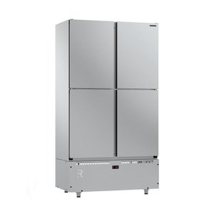 Mini Câmara 4 Portas Congelados -10 a -18ºc Motor Inf. Inox Ar Forçado Mcco4p Mi - Refrimate 220v