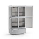 Ver imagem 3 de Mini Câmara 4 Portas Congelados -10 a -18ºc Motor Inf. Inox Ar Forçado Mcco4p Mi - Refrimate 220v