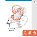 Ver imagem 2 de Cadeira de Bebê Descanso Balanço Musical Vibratória Happy Sol