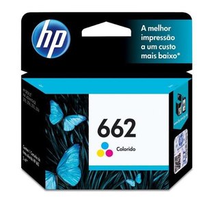 Cartucho HP 662 Tricolor 2ML - CZ104AB