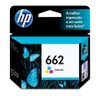 Cartucho HP 662 Tricolor 2ML - CZ104AB - 1