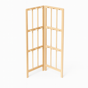 Cabideiro de Madeira com 18 Ganchos