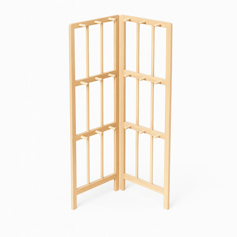 Cabideiro de Madeira com 18 Ganchos