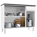 Ver imagem 2 de Balcão Triplo Diamante Smart 1 Gaveta com Tampo 818134 Telasul