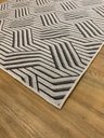 Ver imagem 3 de Tapete Sala Moderno Geometrico Azulejo 150x200 Cm Cinza 51