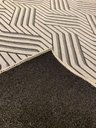 Ver imagem 4 de Tapete Sala Moderno Geometrico Azulejo 150x200 Cm Cinza 51