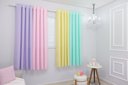 Ver imagem 1 de Cortina Colorida Oxford Arco-íris 600x180 Para Varão | Fabritex