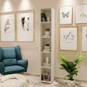 Ver imagem 3 de Estante Livreiro 5 Nichos Liverpool - Branco