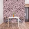 Papel de Parede Vinilico Rosa Formas Geométricas Quarto 6m - 10