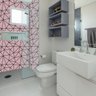 Papel de Parede Vinilico Rosa Formas Geométricas Quarto 6m - 7