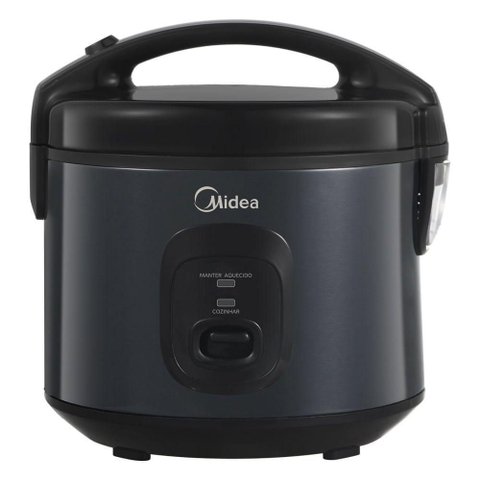 Panela de Arroz Elétrica 3l Preta Midea Pae30p1 110v