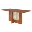 Ver imagem 1 de Mesa de Madeira Louise 180 Cm Cinamomo - Cimol
