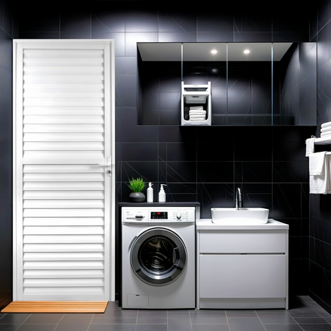 Porta de Alumínio Laminada 210x70cm Soft Plus Mgm Abertura Direita