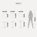 Ver imagem 6 de Conjunto de 3 Mesas Laterais Orgânicas Kaleo Base Champanhe Tampo Mel