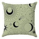 Ver mais imagens de Kit 3 Capas Almofadas Decorativas Místico Lua 45x45 Id Decor