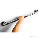 Ver imagem 4 de Barra De Apoio 80cm Para Idoso E Deficiente Inox Polido