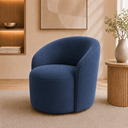 Ver imagem 2 de Poltrona Decorativa Yara Base Giratória Veludo Sala Estar Quarto Recepção Confortável