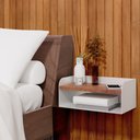 Ver imagem 2 de Kit 2 Apoios de Cabeceira em Aço Linha Home Padrão Morphi Design 45 Branco