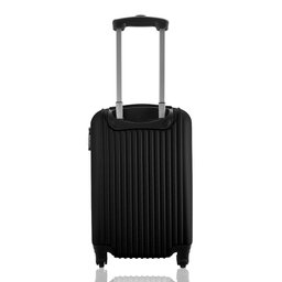 Kit Mala de Bordo 10kg Viagem Rígida Rodas 360º Abs Cadeado Segredo Gladiador A2mb com Mochila Execu - 4