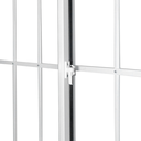 Ver imagem 5 de Janela de Alumínio de Correr 100x100cm 2 Folhas com Grade e Vidro Liso Linha Soft Mgm Branco