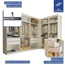 Ver imagem 6 de Closet Casal França sem Portas 2 Módulos 6 Gavetas Minastex