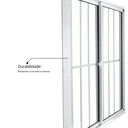 Ver imagem 5 de Janela de Alumínio de Correr 100x120cm 2 Folhas com Grade e Vidro Mini Boreal Linha Soft Mgm